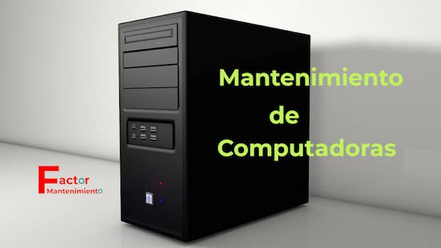 Mantenimiento de computadoras
