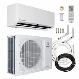 Westinghouse WHS12WMA11S + WHS12SZA11S Ductless Mini Split AC/Heating System, White