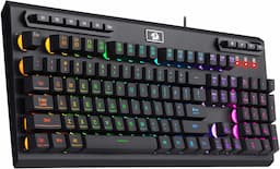Redragon K511 PRO RGB Teclado para juegos con cable LED retroiluminado programable Macro Teclado 104 teclas silencioso Membrana Teclado para Windows PC Gamer computadora