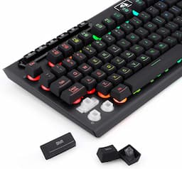 Redragon K511 PRO RGB Teclado para juegos con cable LED retroiluminado programable Macro Teclado 104 teclas silencioso Membrana Teclado para Windows PC Gamer computadora